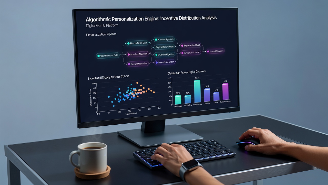 Analytics dashboard illustrating tiered incentive calculations and player segmentation in a sportsbook app