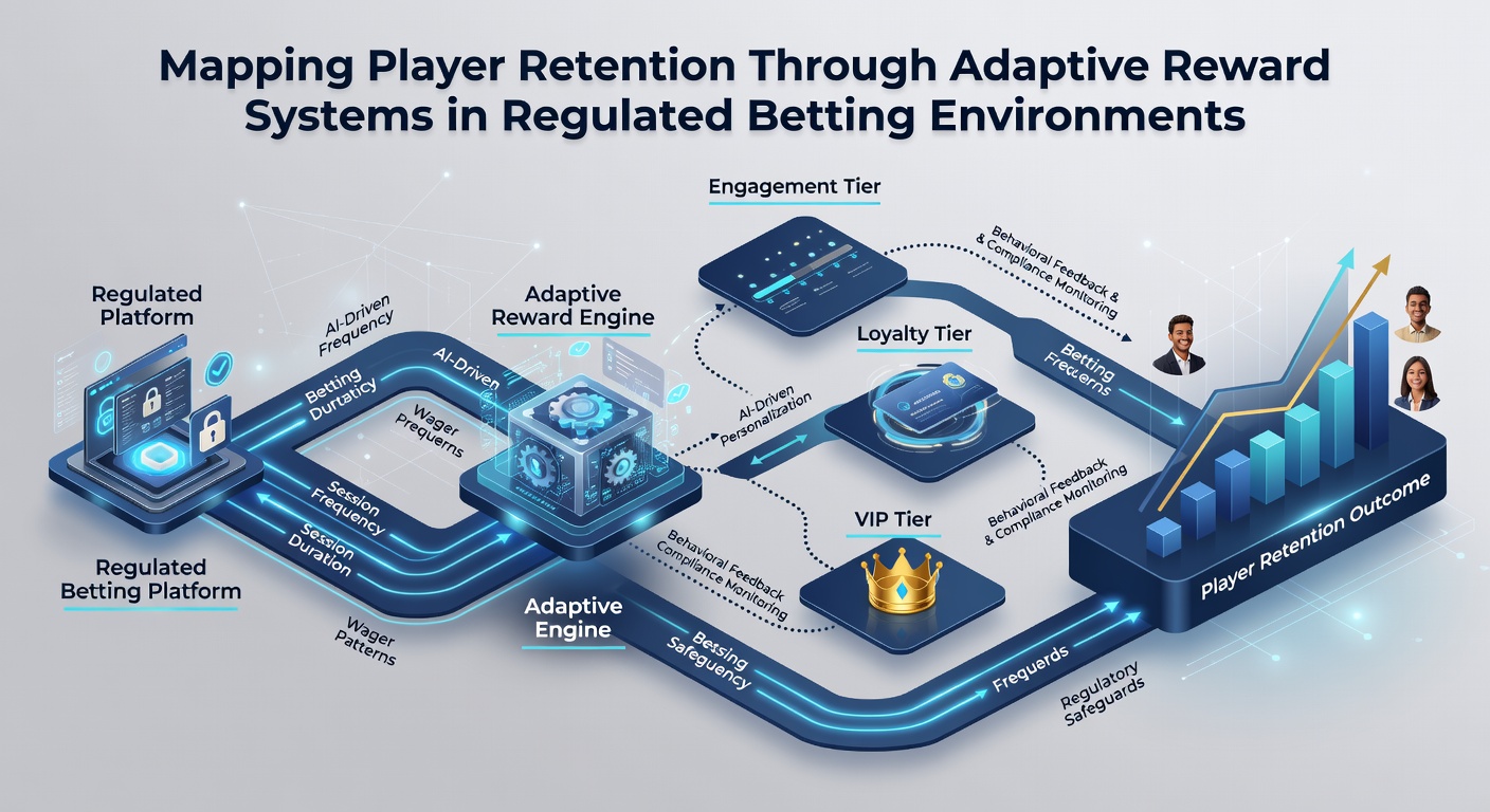 Heatmap showing player activity patterns linked to adaptive reward triggers in mobile betting apps