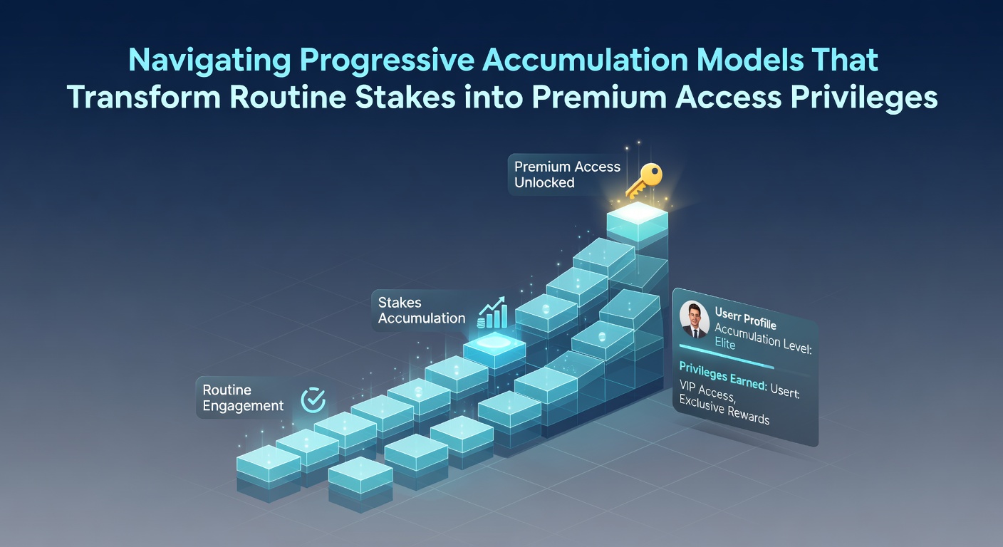 Dashboard view of tier progression and accumulated points converting into premium player privileges