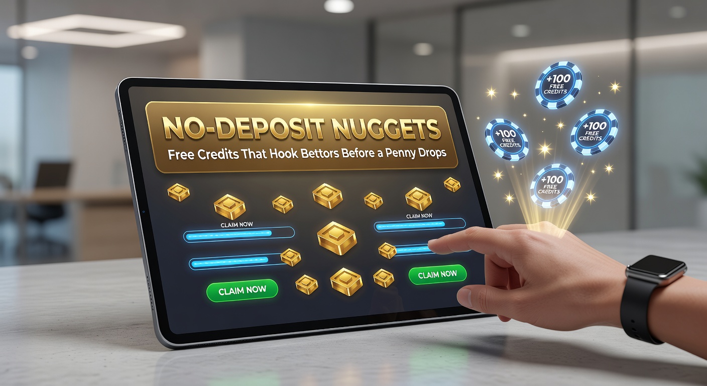 Bettors on mobile devices claiming no-deposit bonuses during live sports events, illustrating instant access and engagement