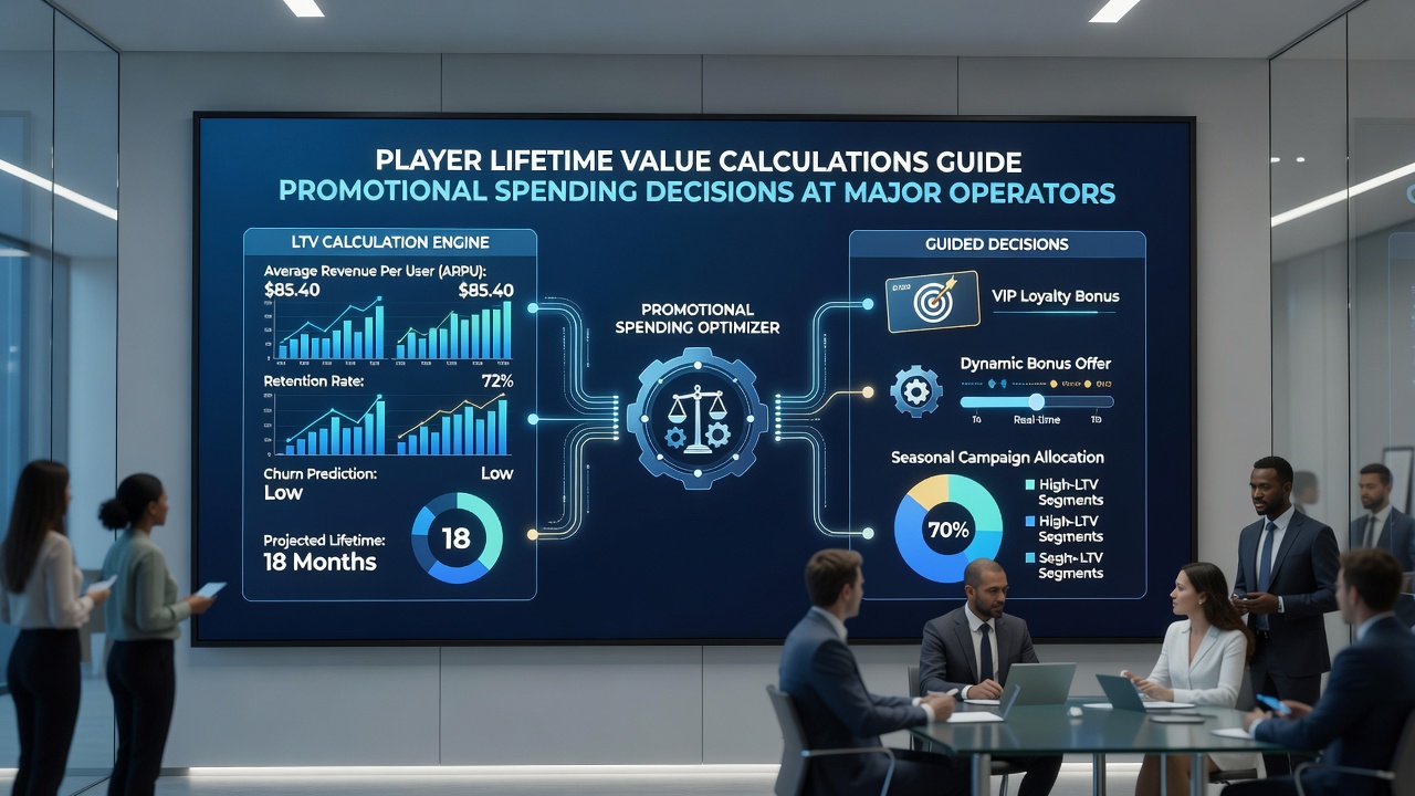 Analytics dashboard displaying lifetime value segments and corresponding promotional allocation strategies