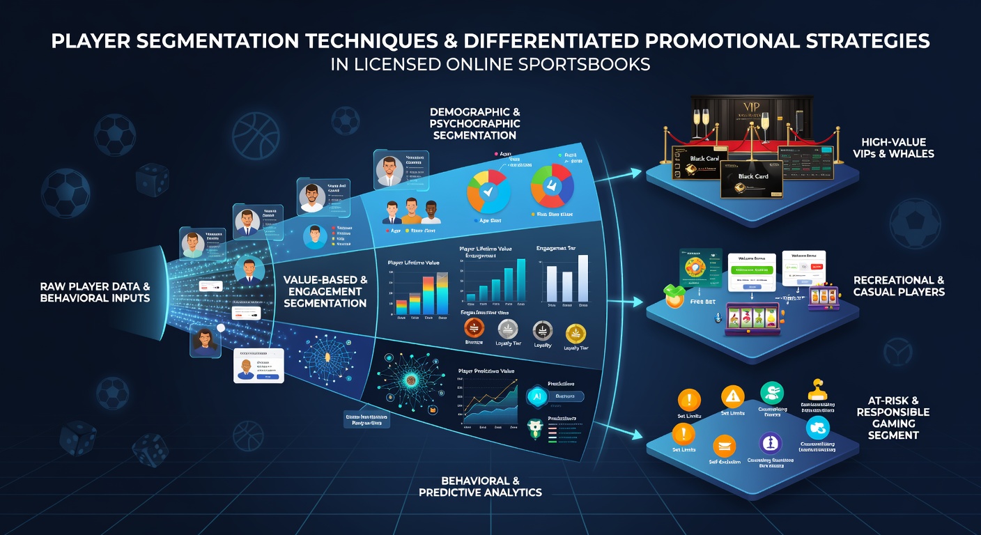 Overview of player segmentation models used by licensed sportsbooks to tailor promotions