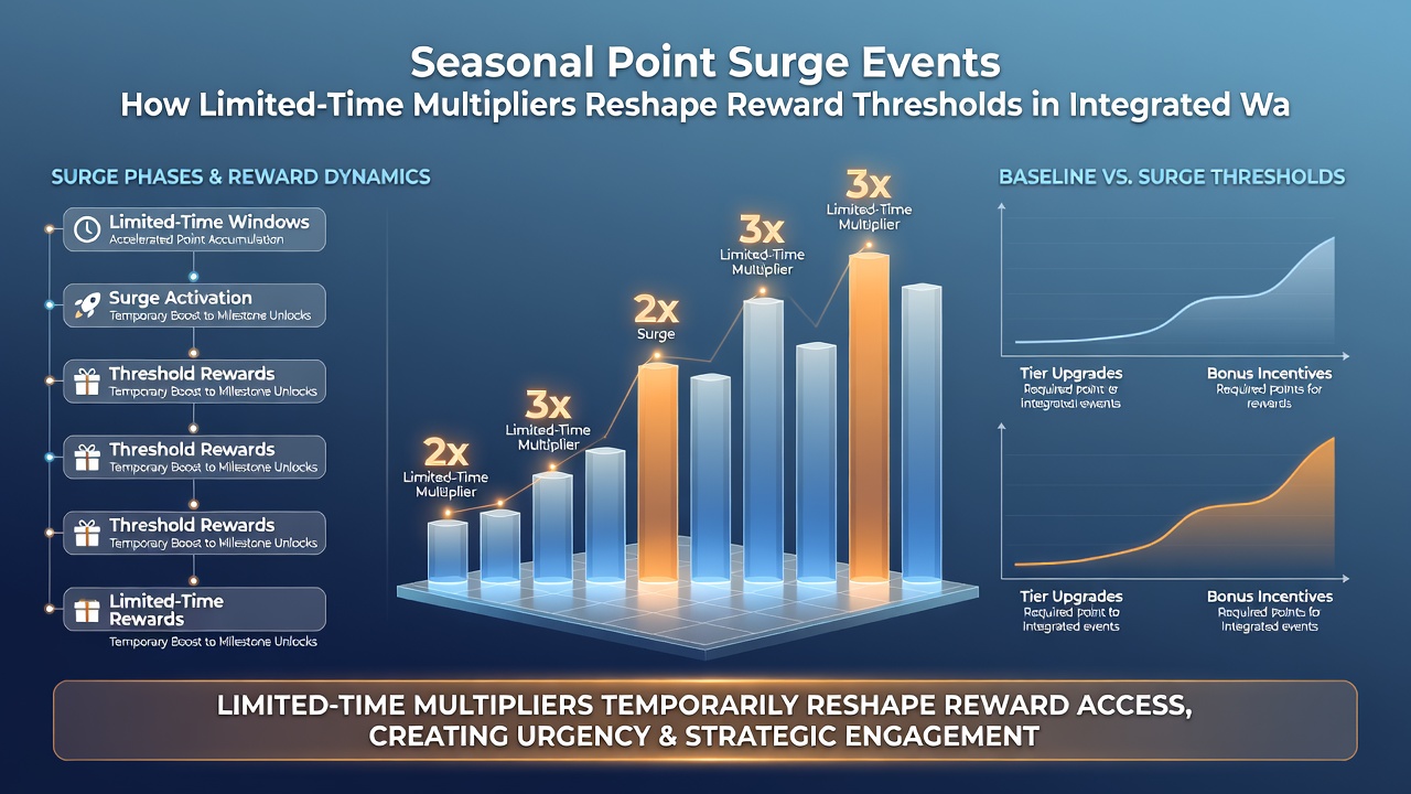 Chart displaying how limited-time multipliers affect reward threshold calculations in betting platforms